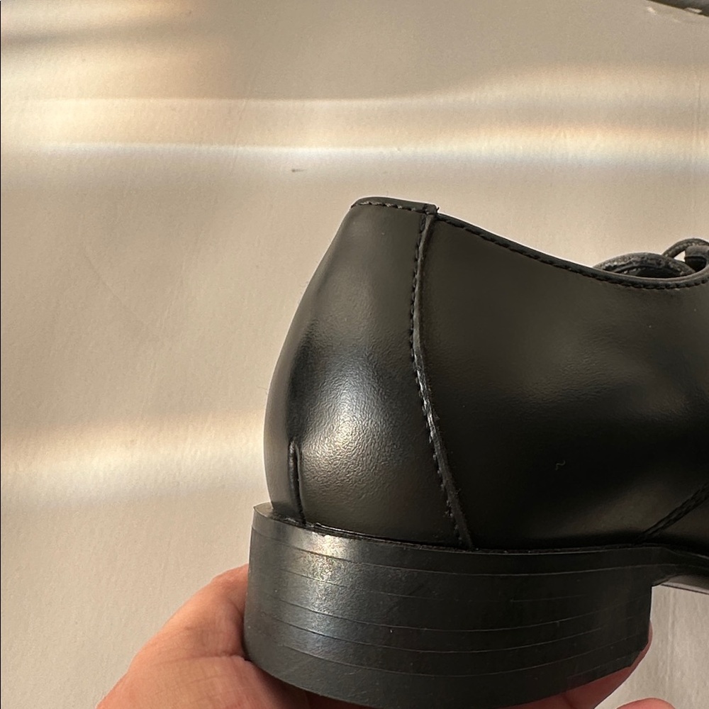 Zara Classic Black Men's Dress Elegant Shoes - Picture 15 of 17